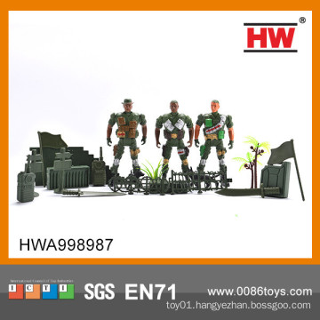 2015 good quality kids plastic military model